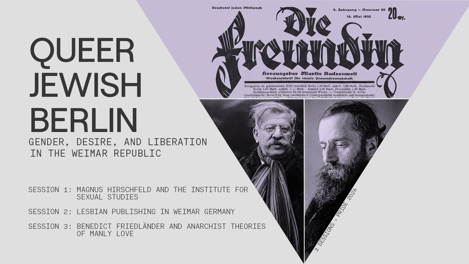 Queer Jewish Berlin: Gender, Desire, and Liberation in the Weimar Republic