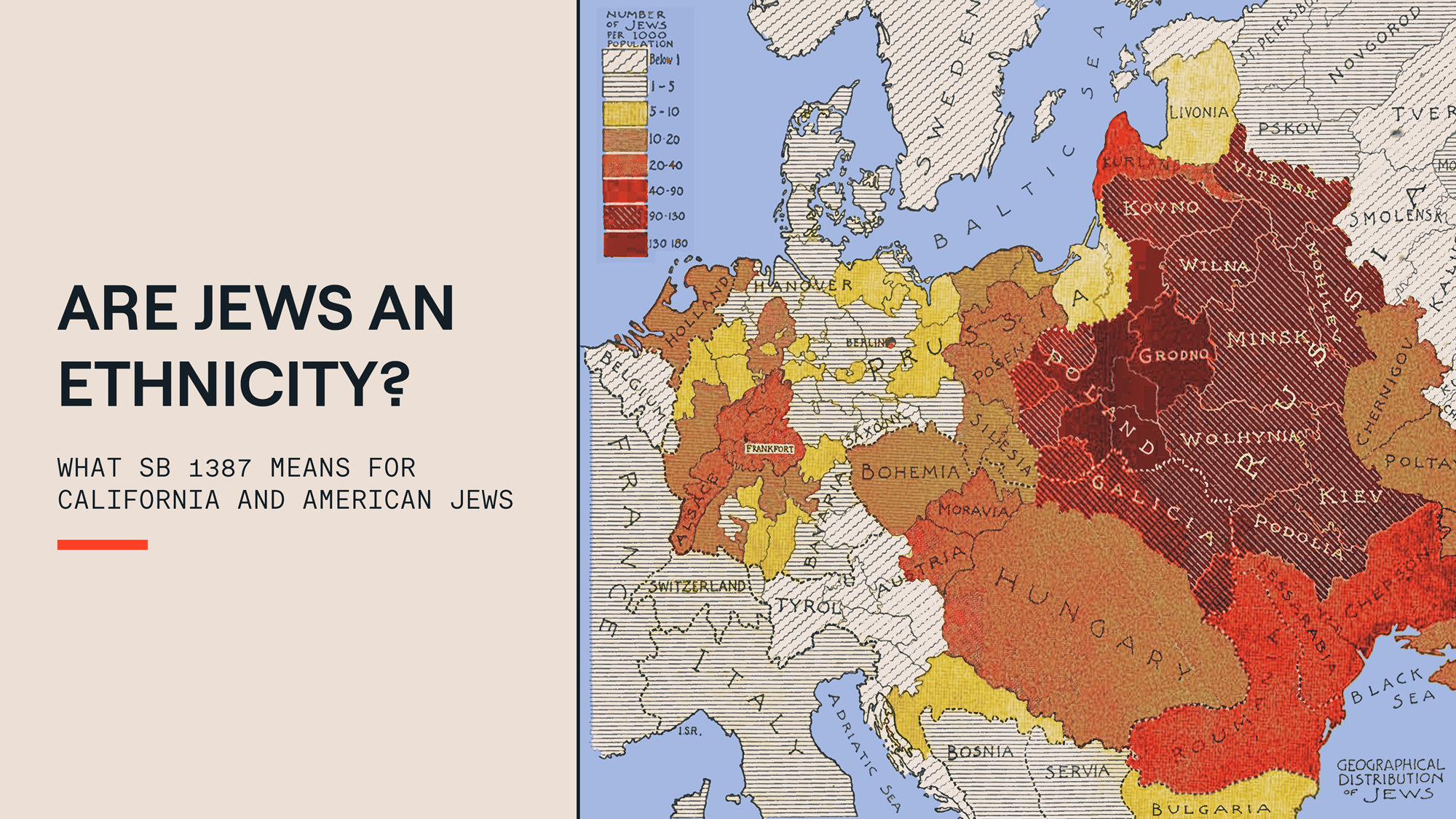 Are Jews an ethnicity? What SB 1387 means for California and American Jews